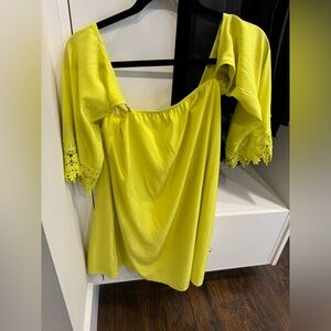 Off the shoulder dress